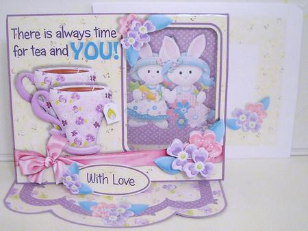 C-thru Easel 3D Card Kit - Tea & You! by Pam Stubley