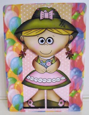 Birthday Balloons Landscape by Pam Stubley