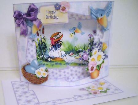 New Beau Fronts Card Kit - Spring Morning by Pam Stubley