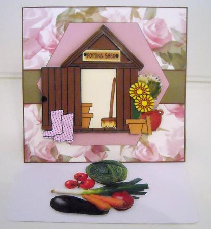 Retirement Potting Shed by Pam Stubley
