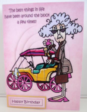 Stella Has Been Around the Block Oval Pyramid by Pam Stubley