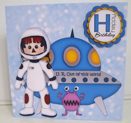 Space Boy Birthday by Pam Stubley