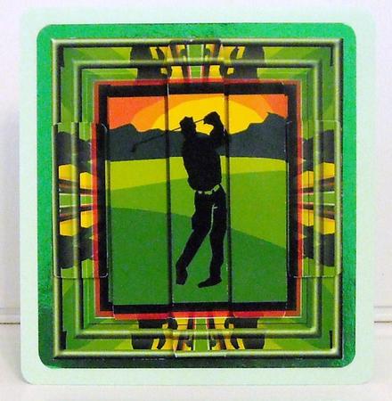 Golfer Panel Card by Pam Stubley