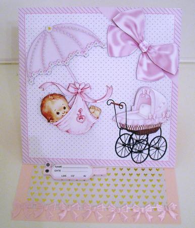 New Baby Girl Side Stacker by Pam Stubley