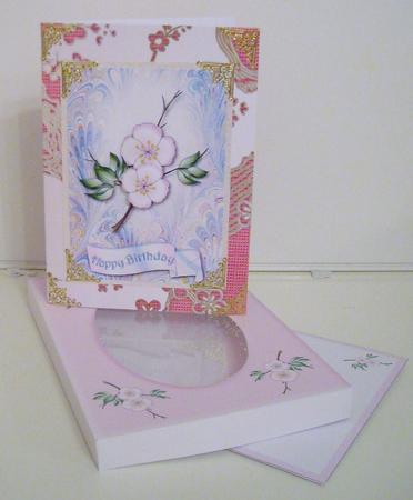 Apple Blossom A5 Box by Pam Stubley
