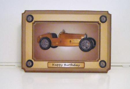 Golden Classic Car by Pam Stubley