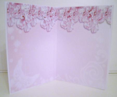 Midnight Swan in Pink Backing Paper 2 by Pam Stubley