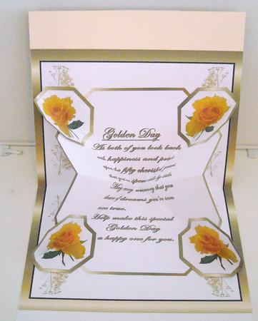 Exploding Verse Kit Golden Wedding by Pam Stubley