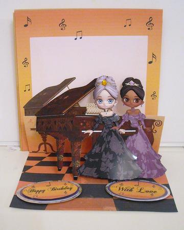 For the Love of Music Over the Edge Easel Kit by Pam Stubley