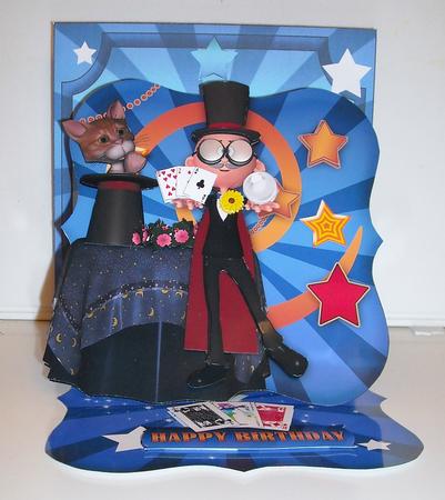 Abracadabra Birthday Easel Kit by Pam Stubley