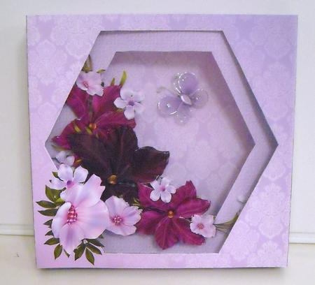 Burgundy Flower Bouquet by Pam Stubley
