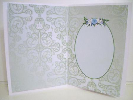 Flowers on Light Green Silk Background Is by Pam Stubley