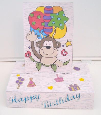 Birthday Monkey by Pam Stubley