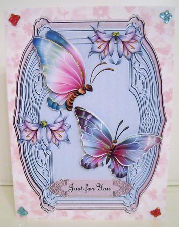 Butterflie Beauty Just for You by Pam Stubley