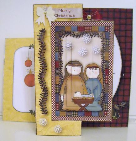 Country Manger Fold-back Card Kit by Pam Stubley
