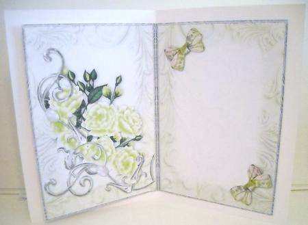 Lime Opalescent Bouquet Insert by Pam Stubley