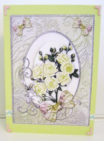 Lime Opalescent Bouquet Pyramid by Pam Stubley