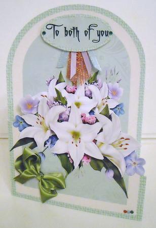 Cutaway Lilies -wedding by Pam Stubley