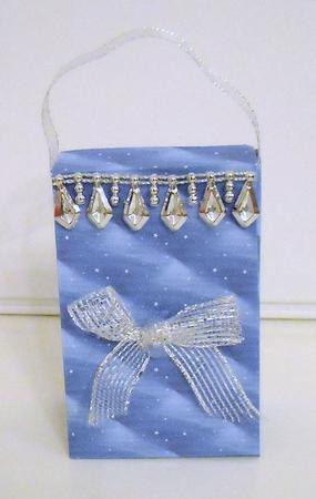 Stars in Diamonds A4 Backing Paper in Blue by Pam Stubley
