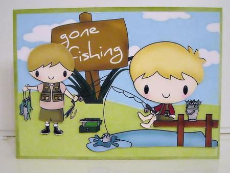 Gone Fishing by Pam Stubley