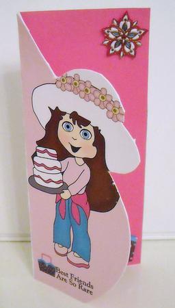 Best Friend with Cake by Pam Stubley