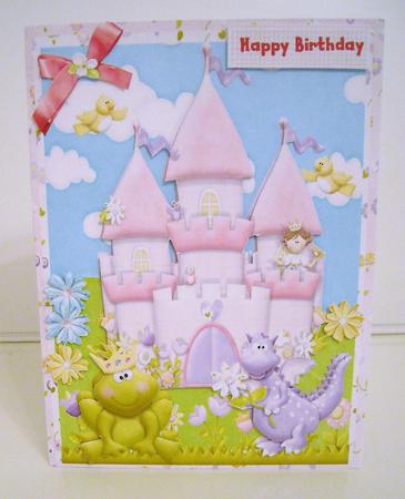 Pink Princess Castle by Pam Stubley