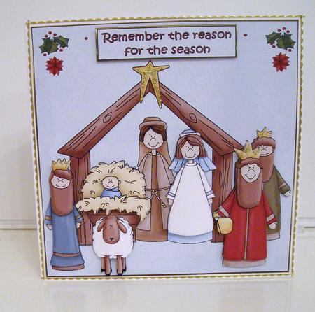 Christmas Nativity Remember the Reason by Pam Stubley