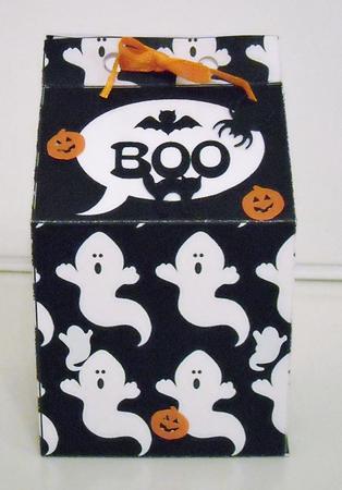 Milk Carton Gift Box - Boo by Pam Stubley