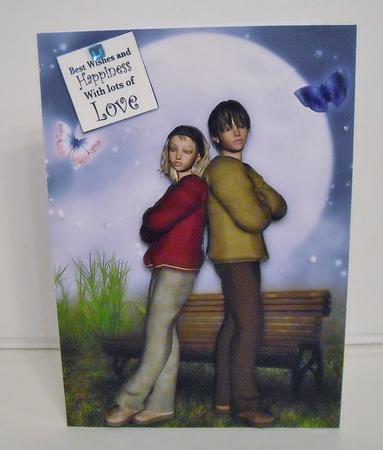 Teenagers Card Front by Pam Stubley