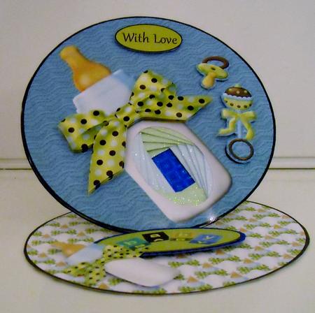 Baby Bottle If Easel Kit by Pam Stubley
