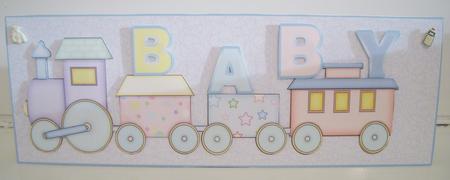 Baby Train by Pam Stubley