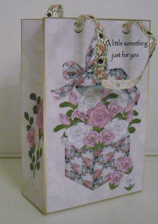 A Box of Roses Gift Bag by Pam Stubley