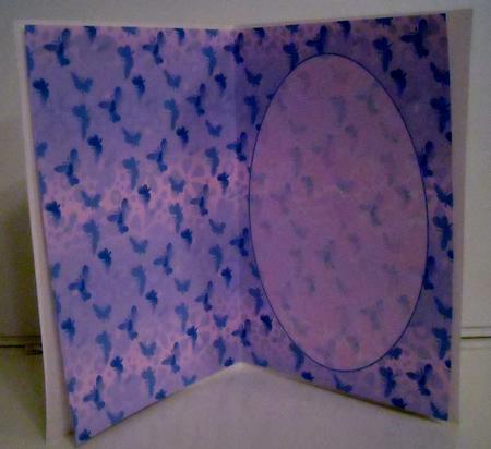 Butterfly Burst Insert by Pam Stubley