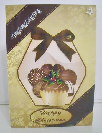 Chocolate Luxury Quick Card by Pam Stubley