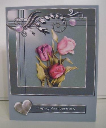 Treasured Tulips Topper 1 by Pam Stubley