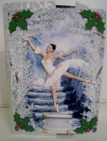 Christmas Ballerina Music Box by Pam Stubley