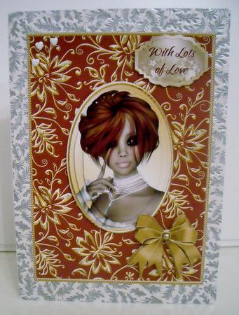 Elegant Redhead by Pam Stubley