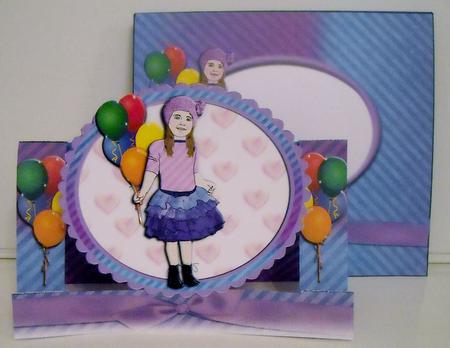 Happy Birthday Center Stepper Pop Out by Pam Stubley