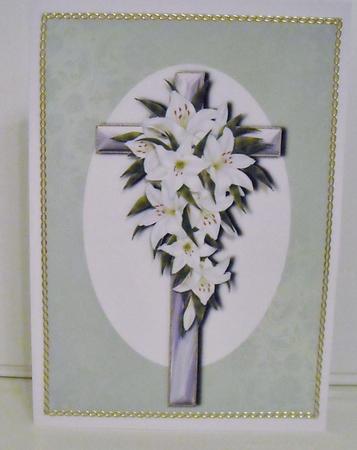 In Sympathy - White Lilies by Pam Stubley