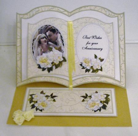 Vintage Wedding Anniversary #2 Easel Book by Pam Stubley