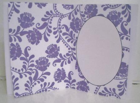 Lilac and White Insert 5 by Pam Stubley