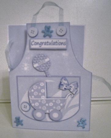 Baby Boy Apron Mini Kit by Pam Stubley