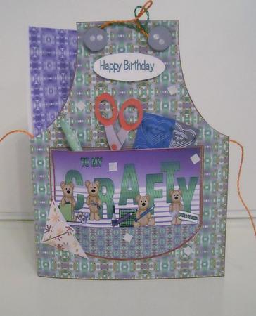Crafty Friend Apron Mini Kit by Pam Stubley