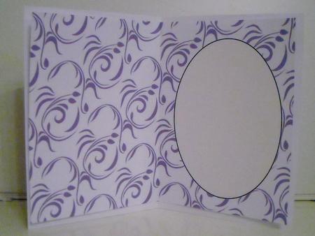 Lilac and White Insert 10 by Pam Stubley