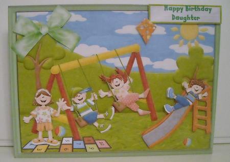 Playing at the Park by Pam Stubley