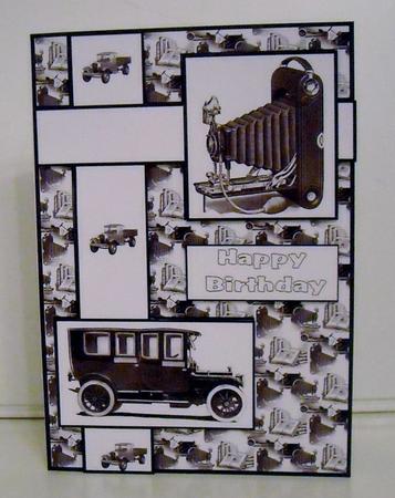 Black and White Vintage by Pam Stubley