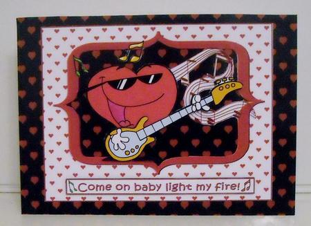 Music Lovers Valentine by Pam Stubley