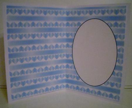 Blue Hearts Multi Use Insert by Pam Stubley