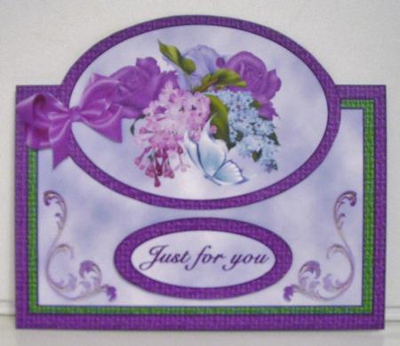 Lilacs and Roses Over the Edge by Pam Stubley