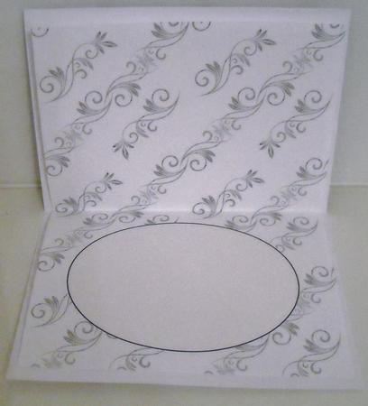 Silver Scroll Insert by Pam Stubley